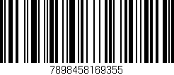 Código de barras (EAN, GTIN, SKU, ISBN): '7898458169355'