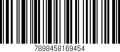 Código de barras (EAN, GTIN, SKU, ISBN): '7898458169454'