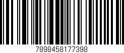 Código de barras (EAN, GTIN, SKU, ISBN): '7898458177398'