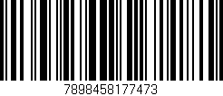 Código de barras (EAN, GTIN, SKU, ISBN): '7898458177473'