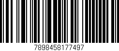 Código de barras (EAN, GTIN, SKU, ISBN): '7898458177497'