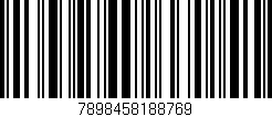 Código de barras (EAN, GTIN, SKU, ISBN): '7898458188769'