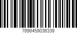 Código de barras (EAN, GTIN, SKU, ISBN): '7898459038339'