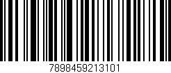 Código de barras (EAN, GTIN, SKU, ISBN): '7898459213101'
