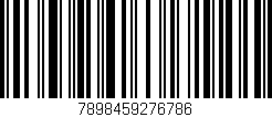 Código de barras (EAN, GTIN, SKU, ISBN): '7898459276786'