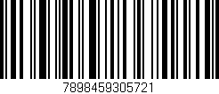 Código de barras (EAN, GTIN, SKU, ISBN): '7898459305721'