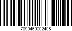 Código de barras (EAN, GTIN, SKU, ISBN): '7898460302405'