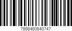 Código de barras (EAN, GTIN, SKU, ISBN): '7898460840747'