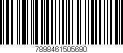 Código de barras (EAN, GTIN, SKU, ISBN): '7898461505690'