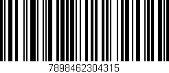 Código de barras (EAN, GTIN, SKU, ISBN): '7898462304315'