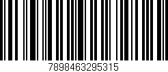 Código de barras (EAN, GTIN, SKU, ISBN): '7898463295315'