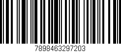 Código de barras (EAN, GTIN, SKU, ISBN): '7898463297203'
