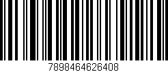 Código de barras (EAN, GTIN, SKU, ISBN): '7898464626408'