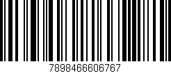 Código de barras (EAN, GTIN, SKU, ISBN): '7898466606767'