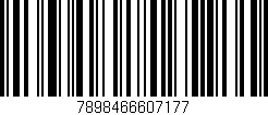 Código de barras (EAN, GTIN, SKU, ISBN): '7898466607177'