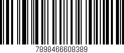 Código de barras (EAN, GTIN, SKU, ISBN): '7898466608389'