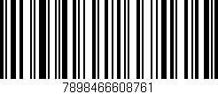 Código de barras (EAN, GTIN, SKU, ISBN): '7898466608761'