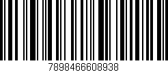 Código de barras (EAN, GTIN, SKU, ISBN): '7898466608938'