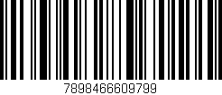 Código de barras (EAN, GTIN, SKU, ISBN): '7898466609799'