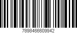 Código de barras (EAN, GTIN, SKU, ISBN): '7898466609942'
