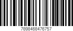Código de barras (EAN, GTIN, SKU, ISBN): '7898468476757'