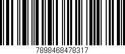 Código de barras (EAN, GTIN, SKU, ISBN): '7898468478317'