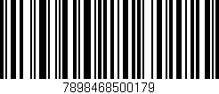 Código de barras (EAN, GTIN, SKU, ISBN): '7898468500179'