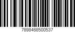Código de barras (EAN, GTIN, SKU, ISBN): '7898468500537'