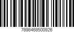 Código de barras (EAN, GTIN, SKU, ISBN): '7898468500926'
