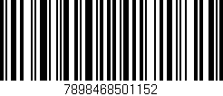 Código de barras (EAN, GTIN, SKU, ISBN): '7898468501152'
