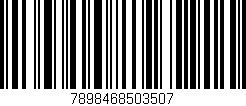 Código de barras (EAN, GTIN, SKU, ISBN): '7898468503507'