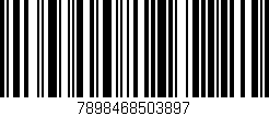 Código de barras (EAN, GTIN, SKU, ISBN): '7898468503897'