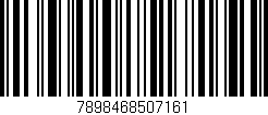 Código de barras (EAN, GTIN, SKU, ISBN): '7898468507161'