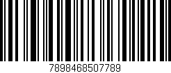 Código de barras (EAN, GTIN, SKU, ISBN): '7898468507789'