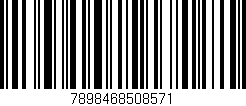 Código de barras (EAN, GTIN, SKU, ISBN): '7898468508571'