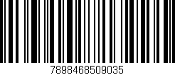Código de barras (EAN, GTIN, SKU, ISBN): '7898468509035'