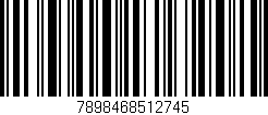 Código de barras (EAN, GTIN, SKU, ISBN): '7898468512745'