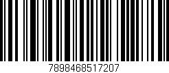 Código de barras (EAN, GTIN, SKU, ISBN): '7898468517207'