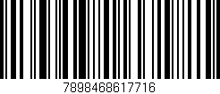 Código de barras (EAN, GTIN, SKU, ISBN): '7898468617716'