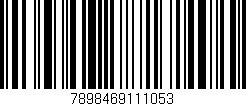 Código de barras (EAN, GTIN, SKU, ISBN): '7898469111053'