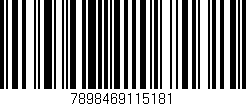 Código de barras (EAN, GTIN, SKU, ISBN): '7898469115181'