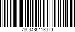 Código de barras (EAN, GTIN, SKU, ISBN): '7898469116379'