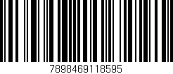 Código de barras (EAN, GTIN, SKU, ISBN): '7898469118595'