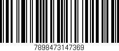 Código de barras (EAN, GTIN, SKU, ISBN): '7898473147369'