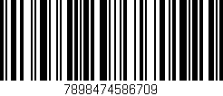 Código de barras (EAN, GTIN, SKU, ISBN): '7898474586709'