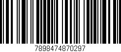 Código de barras (EAN, GTIN, SKU, ISBN): '7898474870297'
