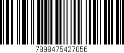 Código de barras (EAN, GTIN, SKU, ISBN): '7898475427056'
