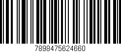 Código de barras (EAN, GTIN, SKU, ISBN): '7898475624660'