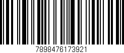 Código de barras (EAN, GTIN, SKU, ISBN): '7898476173921'