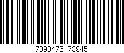 Código de barras (EAN, GTIN, SKU, ISBN): '7898476173945'